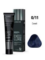 0/11 Краска-уход De Luxe, синий (Correct), 60 мл