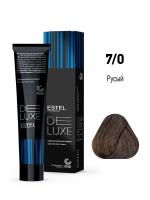 7/0 Краска--уход De Luxe, русый, 60 мл