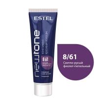 8/61 Тонирующая маска для волос NEWTONE ESTEL Светло-русый фиолетово-пепельный 60 мл.