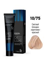 10/75 Краска-уход De Luxe, светлый блондин коричнево-красный, 60 мл