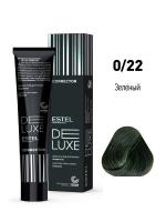 0/22 Краска-уход De Luxe, зеленый (Correct), 60 мл
