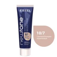 10/7 Тонирующая маска для волос NEWTONE ESTEL Светлый блондин коричневый  60 мл.