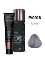 0018 Краска-уход De Luxe, платина (Pastel)