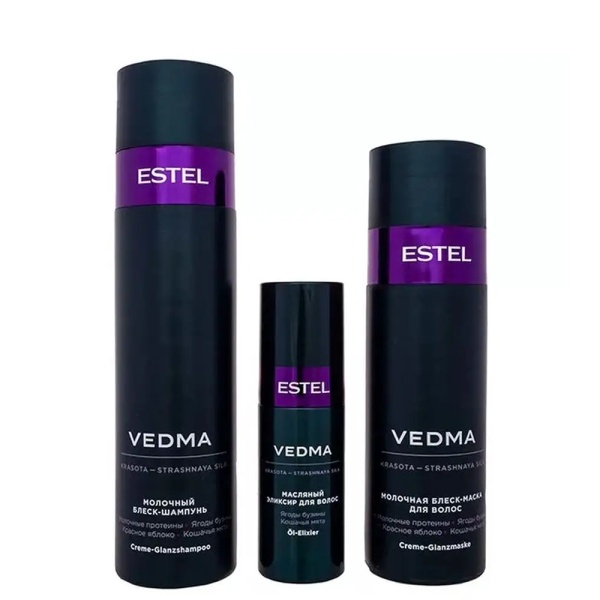 VEDMA by ESTEL Набор (Шампунь 250 мл, маска 200 мл, масло-эликсир 50 мл)