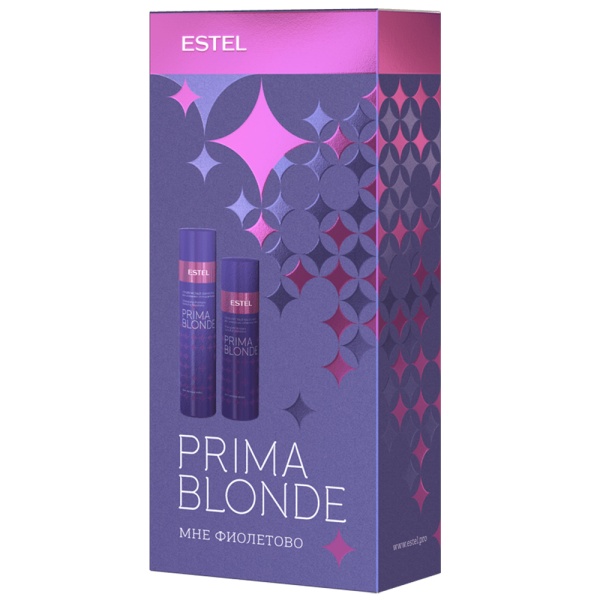 Набор ESTEL PRIMA BLONDE (шампунь 250 мл + бальзам 200 мл)